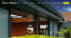 Desktop Screenshot of concept-veranda.be